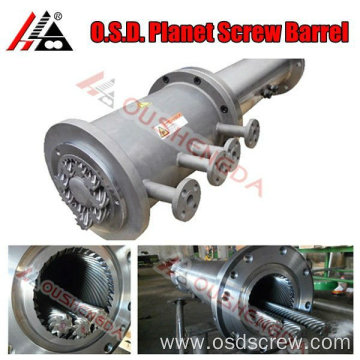 Planet screw planet extruder for pvc sheet extrusion